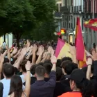 Manifestació per part d’un grup de joves d’ultradreta. - LA SEXTA