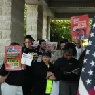Migrants a Chicago protesten contra les mesures de Donald Trump. - EFE