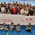 Alguns dels alumnes que participaran en la representació.
