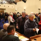 Les votacions de dimarts passat a Mollerussa en què va guanyar el ‘no’ a modernitzar. - JOAN GÓMEZ