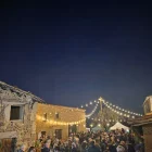 Encesa de llums de Nadal, a la Fira de Riner a Freixinet. - SEBASTIÀ TAMARIT