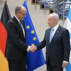 El canceller alemany fa pinya amb Netanyahu a Jerusalem - EFE