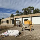 Obres del futur centre nàutic de la Baronia de Rialb. - ACN