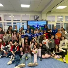 Visita de tres jugadores de l’AEM als alumnes de Maristes - SE AEM