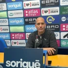 Gabri, en una roda de premsa durant la temporada. - MARC PERELLÓ