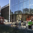 Obres malgrat ser festiu. Les obres de construcció de la nova estació d’autobusos de Lleida, ubicada als antics Docs i l’entorn de la farinaire La Meta, no paren ni en dia festiu. Ahir, dia de la festivitat de la Immaculada Concepció, operaris treballaven tant a l’exterior com a l’interior de l’equipament, que hauria d’estar en funcionament la primavera vinent. - JORDI ECHEVARRIA