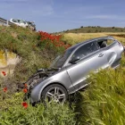 L’accident mortal va tenir lloc el 21 de maig a la C-12 a Balaguer. - JORDI ECHEVARRIA