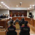 Segona sessió del judici a l'Audiència de Lleida contra cinc persones acusades d'importar 620 quilos de cocaïna de Panamà.