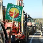Imatge d'arxiu d'una tractorada a la Segarra.