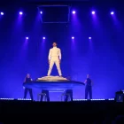 Antonio Díaz ‘El Mago Pop’, ahir al Victòria de Barcelona. - ACN