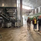 Un moment de la visita a la cooperativa de la Granadella. - SUBDELEGACIÓ DEL GOVERN A LLEIDA