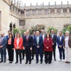 Representants de la Generalitat i del Conselh. - ACN