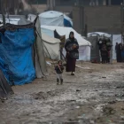 Famílies pateixen el temporal en ciutat de Gaza. - OMAR ASHTAWY / APA IMAGES VIA ZUMA / DPA
