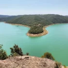 Vista de l’embassament de Rialb. - E. F.