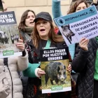 Moment de la protesta. - ACN