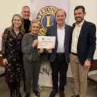 El Lions Club Lleida dona 2.500 euros a favor de la investigació científica contra el lupus - CLUB LIONS LLEIDA