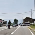 La intersecció entre l’N-260 a Montferrer i la carretera local. - C.SANS