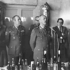 Acte amb militars, entre els quals Armada, a Lleida.