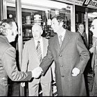 Un dels moments de la inauguració del Shopping Center.