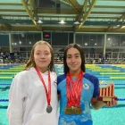 Amelia Wypych i Noa Priego, del CN Tàrrega.