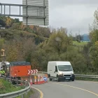 Imatge del punt sobre el pont on estan actuant. - C.SANS