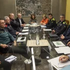 La junta local de seguretat de Tàrrega es va celebrar ahir. - LAIA PEDRÓS