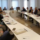 Alcaldes i tècnics que van participar en la taula. - C. C. S.