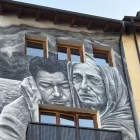 Mural a la Presó Museu Camí de la Llibertat de Sort. - EDGAR ALDANA