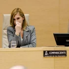 L’extitular d’Emergències Salomé Pradas, en la comissió d’investigació per la dana al Congrés. - EUROPA PRESS