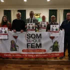 La presentació de la marató, ahir al consistori. - J.GÓMEZ