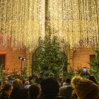 Una imagen del bosque de luz del IEI, en Lleida.