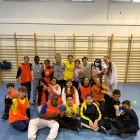 Foto d’arxiu d’escolars durant una activitat.