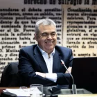 Cerdán, durant la seua compareixença pel cas Koldo a la comissió del Senat. - EUROPA PRESS