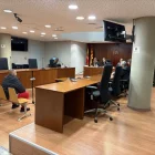 Imatge del judici celebrat ahir al matí a l’Audiència de Lleida. - A. GUERRERO