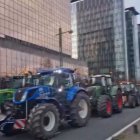 Agricultores bloquean Bruselas contra el acuerdo UE-Mercosur y posibles recortes de ayudas