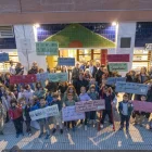 Divendres passat ja hi va haver una protesta contra el tancament de la ludoteca. - PAU PASCUAL PRAT