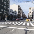 El nou pas de vianants al costat de l’estació d’autobusos. - PAU PASCUAL PRAT