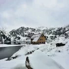 Imatge deth refugi de Colomèrs, en Naut Aran. - CGA