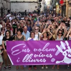 Imatge d’arxiu d’una protesta contra la violència masclista. - SEGRE