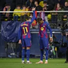 Raphinha i Lamine Yamal celebren el 0-2 d’aquest últim. - EUROPA PRESS