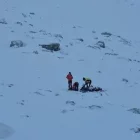 Un moment del rescat portat a terme pels bombers. - BOMBERS DE LA GENERALITAT