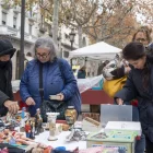 A Lleida hi va haver ahir mercat a la rambla Ferran. - PAU PASCUAL PRAT