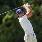 El golfista lleidatà Carlos Pigem, durant una competició.