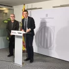El secretari de Salut Pública i el conseller d’Agricultura van informar del cas de grip aviària. - J. MARTÍNEZ
