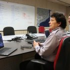 Imatge de la reunió que s'ha celebrat al Centre de Coordinació Operativa (CECAT), per abordar el temporal.