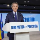 Alberto Núñez Feijóo va fer el seu balanç polític del 2025. - EFE/ZIPI ARAGÓN