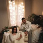 Selva Nua (Joana Jové) i Yung Rajola, al videoclip de la cançó. - ORIOL SOÑORA/HALLEY RECORDS