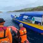 Un vaixell de rescat durant l’operatiu de recerca. - EFE