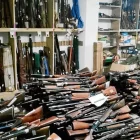 Imatge d’arxiu d’armes intervingudes abans de ser destruïdes. - GUÀRDIA CIVIL