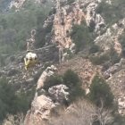 Captura del vídeo de l'incident de l'helicòpter del SEM